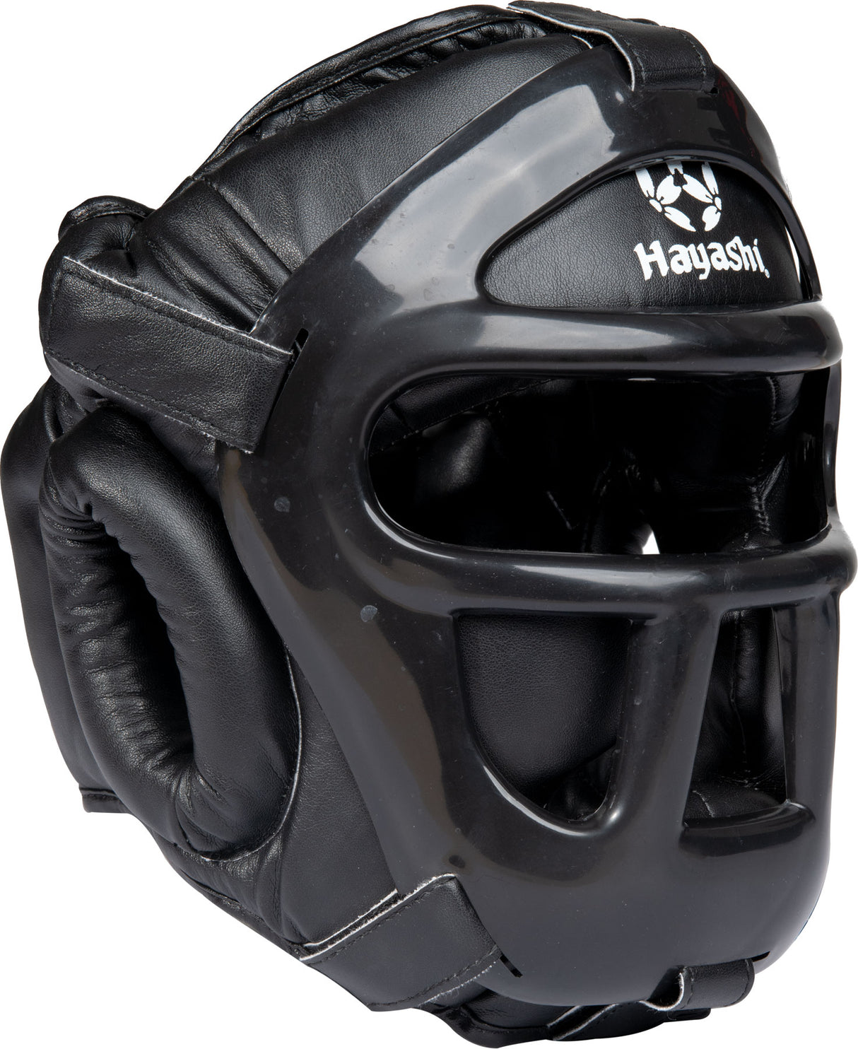 Hayashi Head Guard with grill (CE) black L at Bytomic Trade and Wholesale