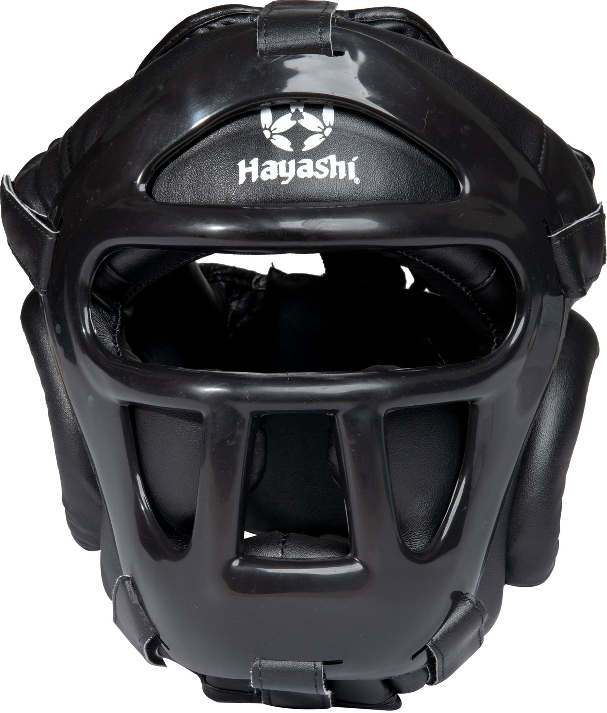 Hayashi Head Guard with grill (CE) black at Bytomic Trade and Wholesale