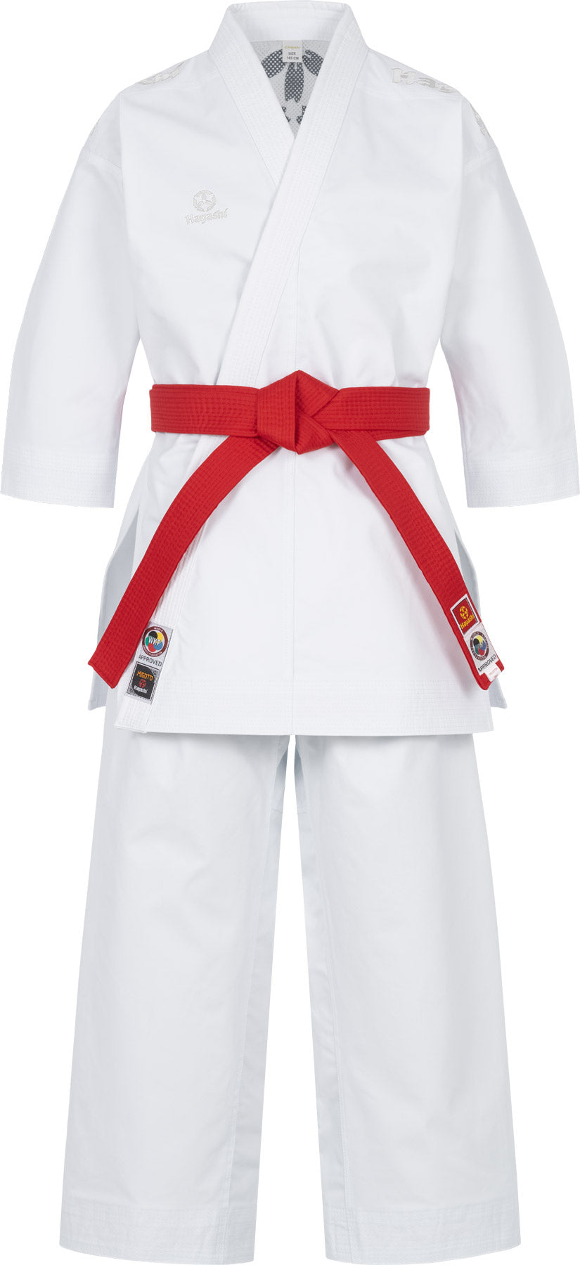 Hayashi Karate Gi “Migoto” white with white embroidery at Bytomic Trade and Wholesale
