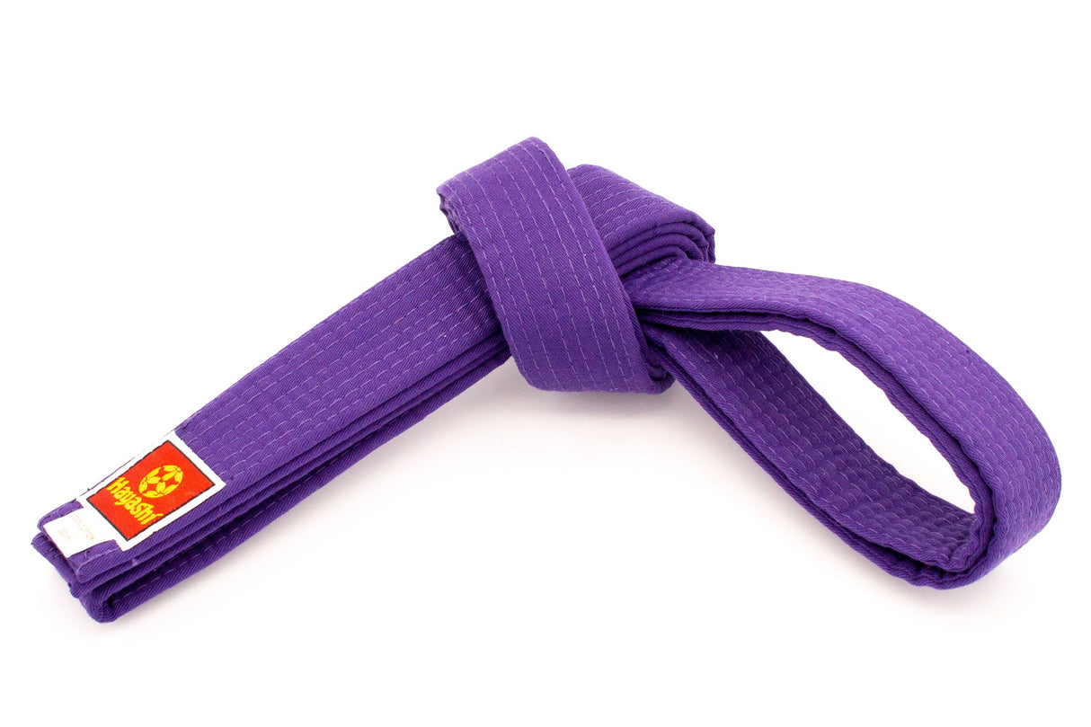 Hayashi Karate belt Purple 220 cm at Bytomic Trade and Wholesale