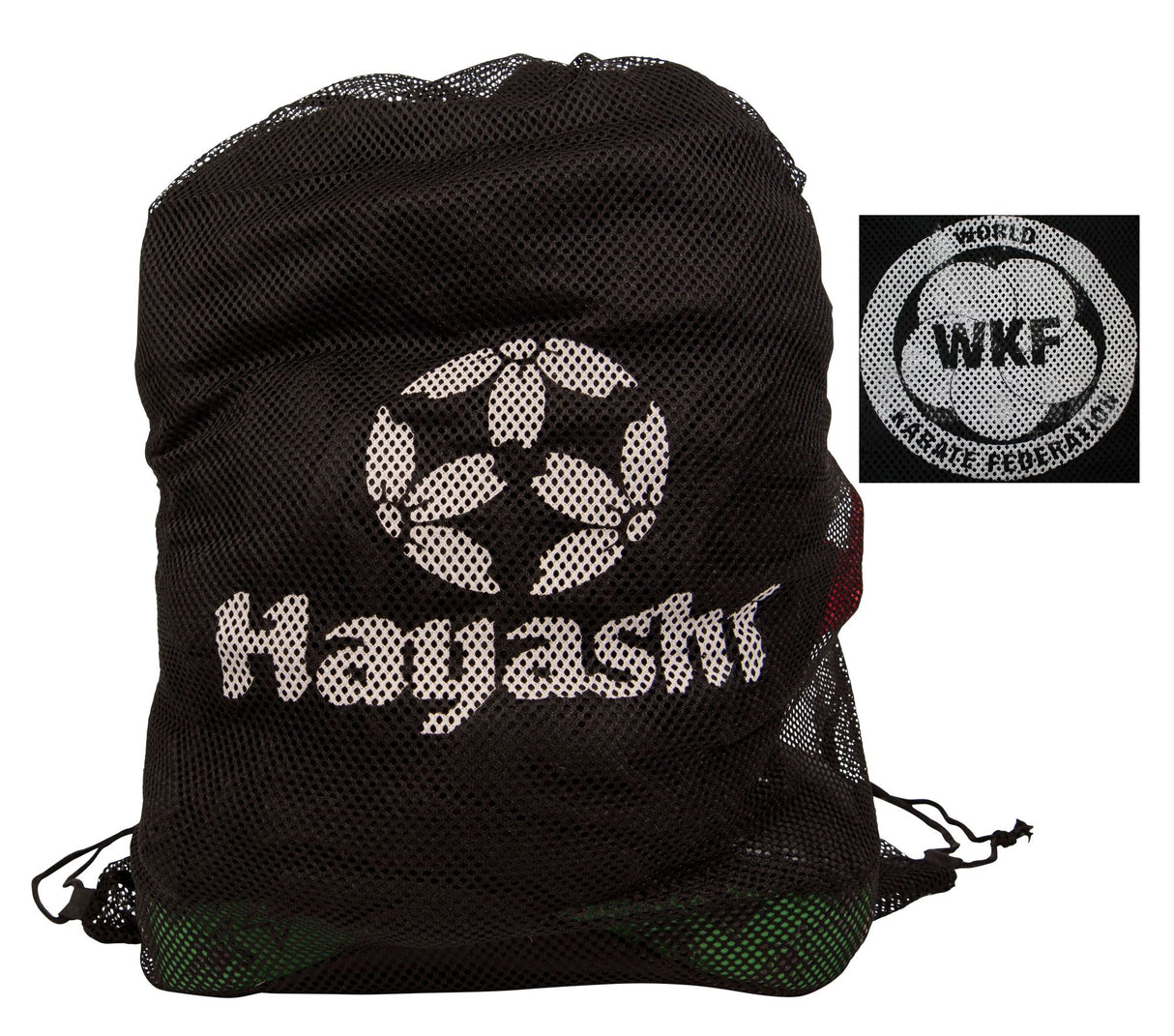 Hayashi MeshBag “WKF” 70 cm x 65 cm Black at Bytomic Trade and Wholesale