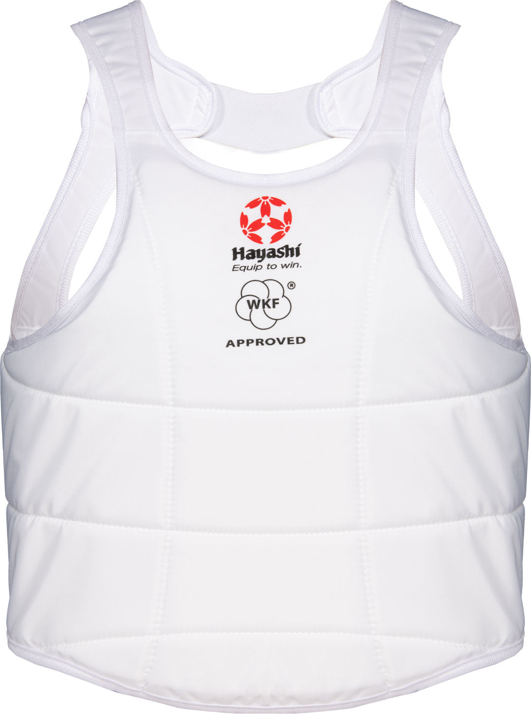 Hayashi Chest guard (WKF approved) White XL at Bytomic Trade and Wholesale