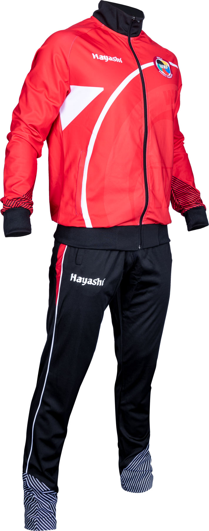 Hayashi Tracksuit “Yorokobi” blackred = at Bytomic Trade and Wholesale