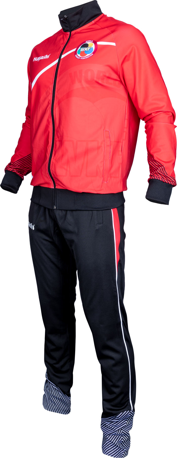 Hayashi Tracksuit “Yorokobi” blackred = at Bytomic Trade and Wholesale