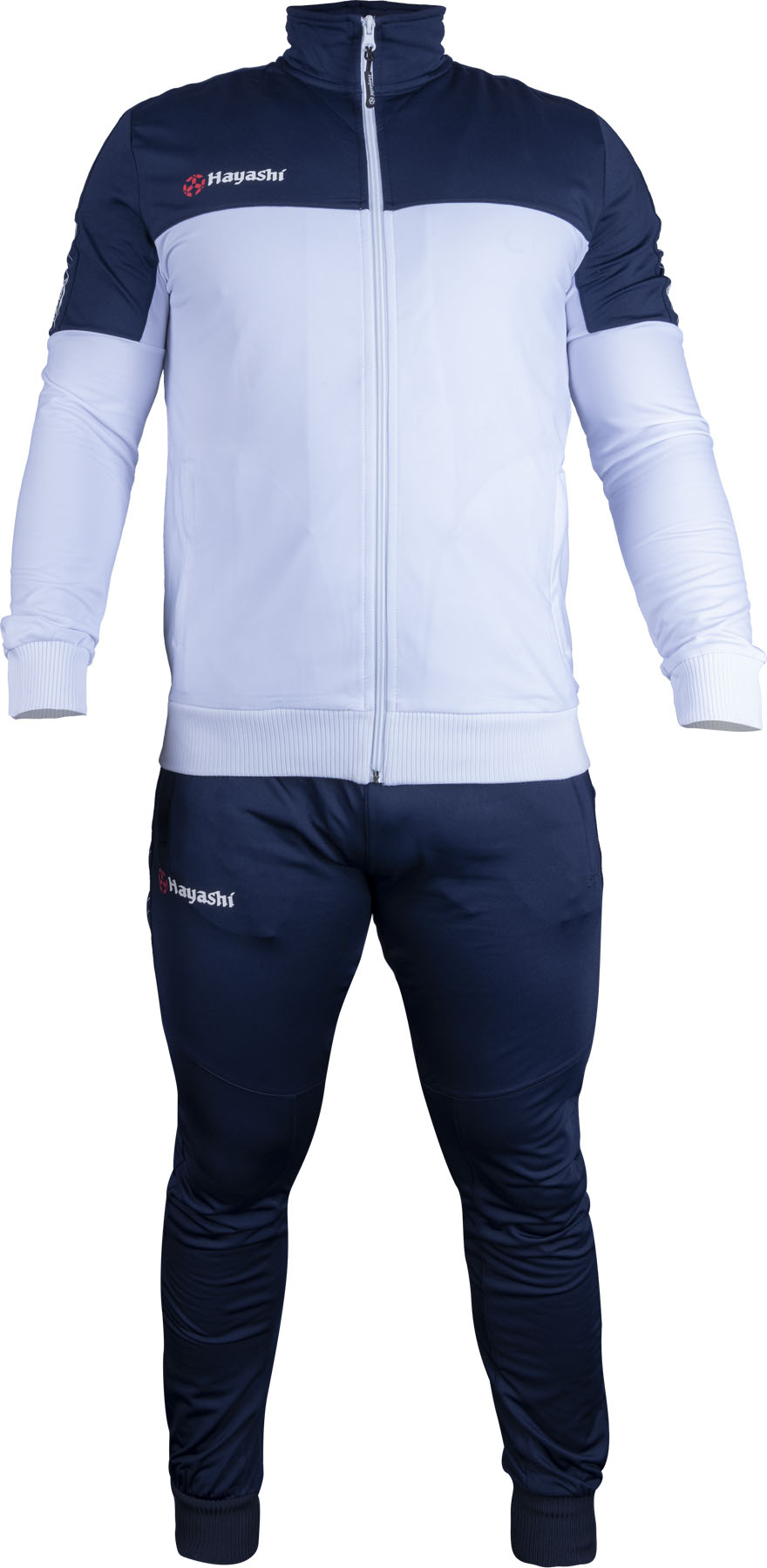 Hayashi Tracksuit “Bounce” Black/Red Blue - White 140 cm 140 at Bytomic Trade and Wholesale