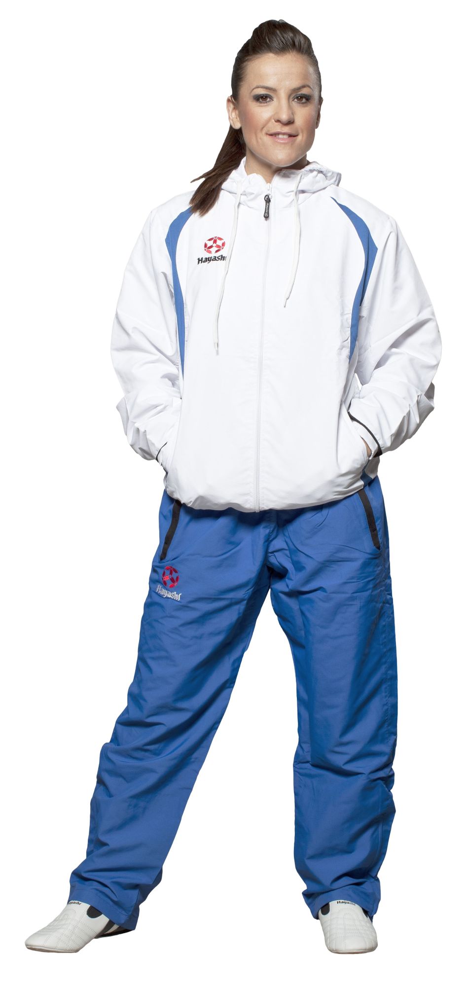 Hayashi Tracksuit “Hayashi” for Kids = whiteblue at Bytomic Trade and Wholesale