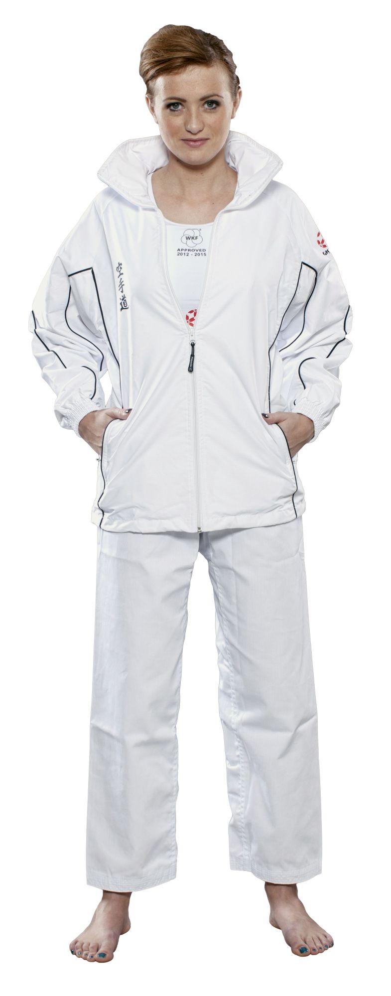 Hayashi Windbreaker “Karate” White XS at Bytomic Trade and Wholesale