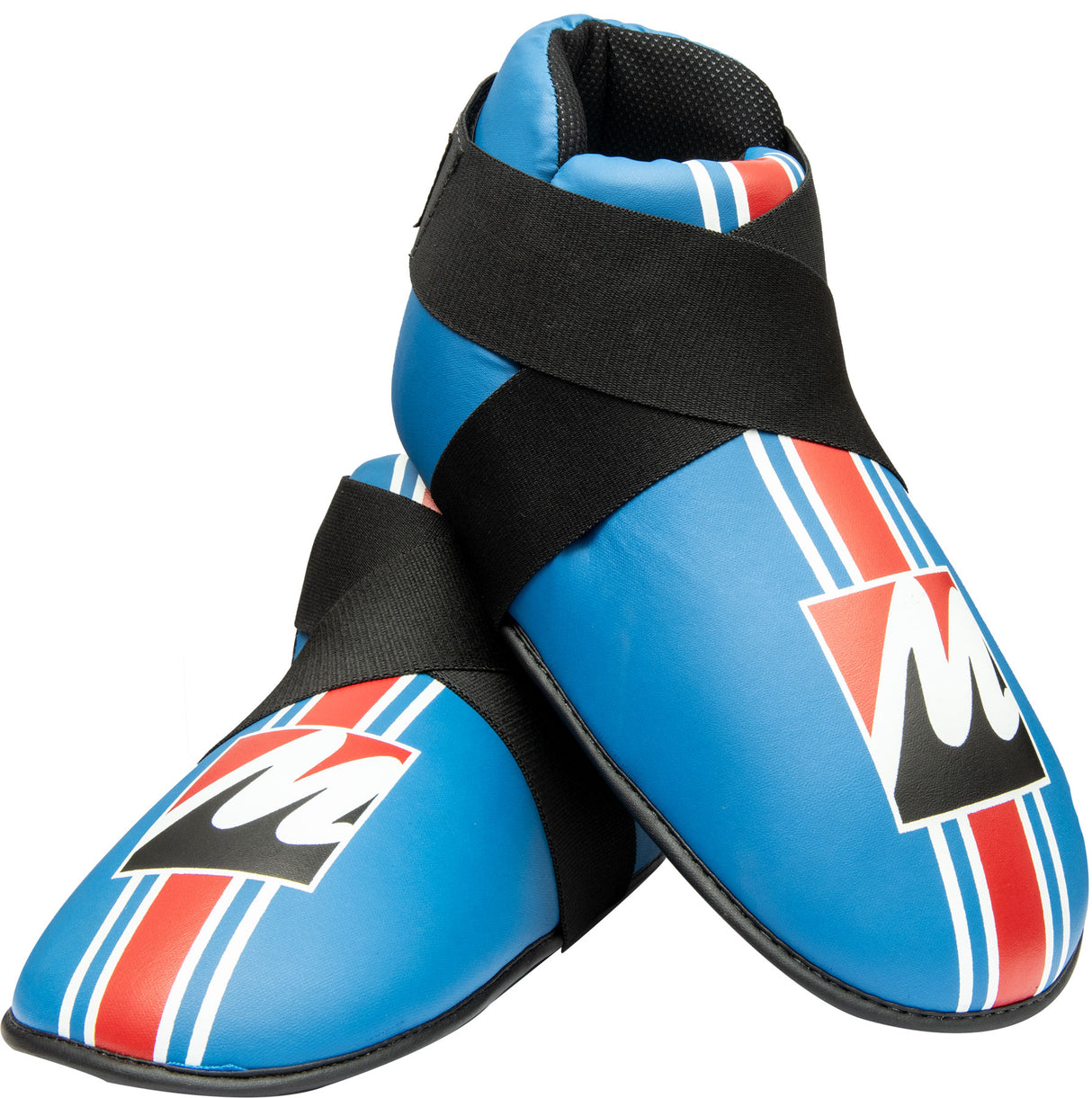 Manus Kicks foot protector foot gear blackred Blue - Red M at Bytomic Trade and Wholesale