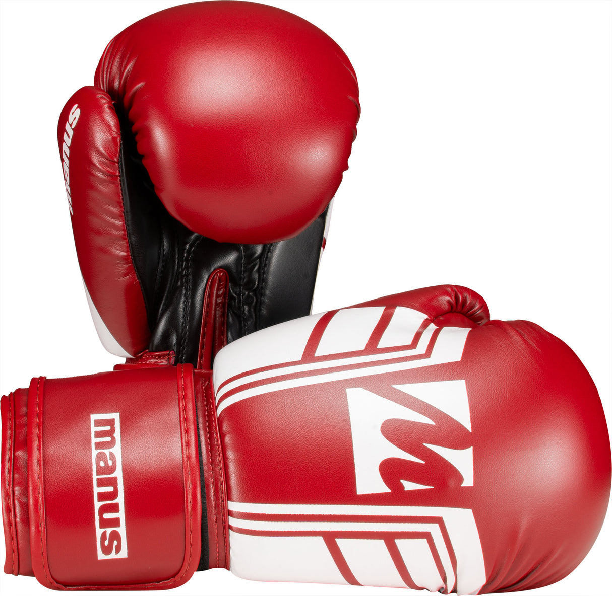 Manus Boxing gloves Manus “WAKO ProGrip” 10 oz white Red at Bytomic Trade and Wholesale