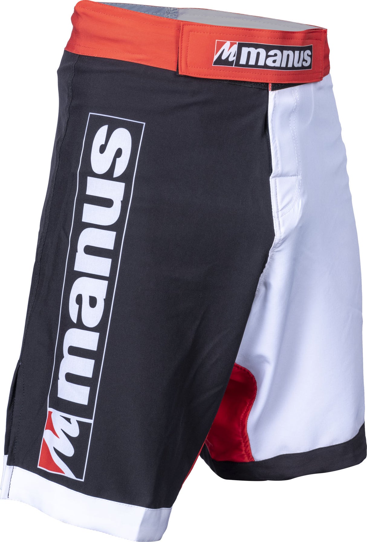 Manus MMA Shorts = blackwhite Black - White 160 cm S at Bytomic Trade and Wholesale