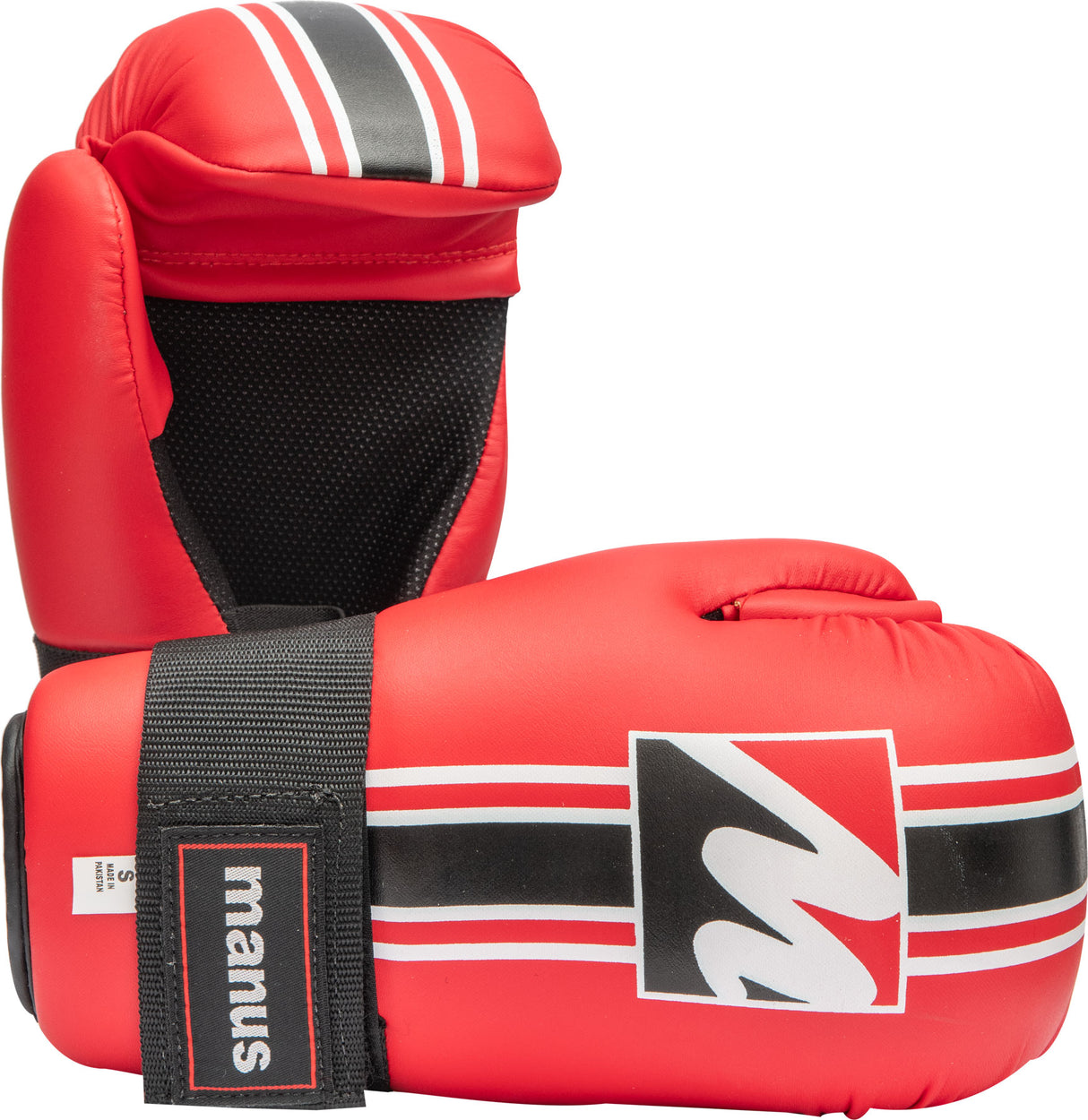 Manus Pointfighter blackred Red - Red XS at Bytomic Trade and Wholesale