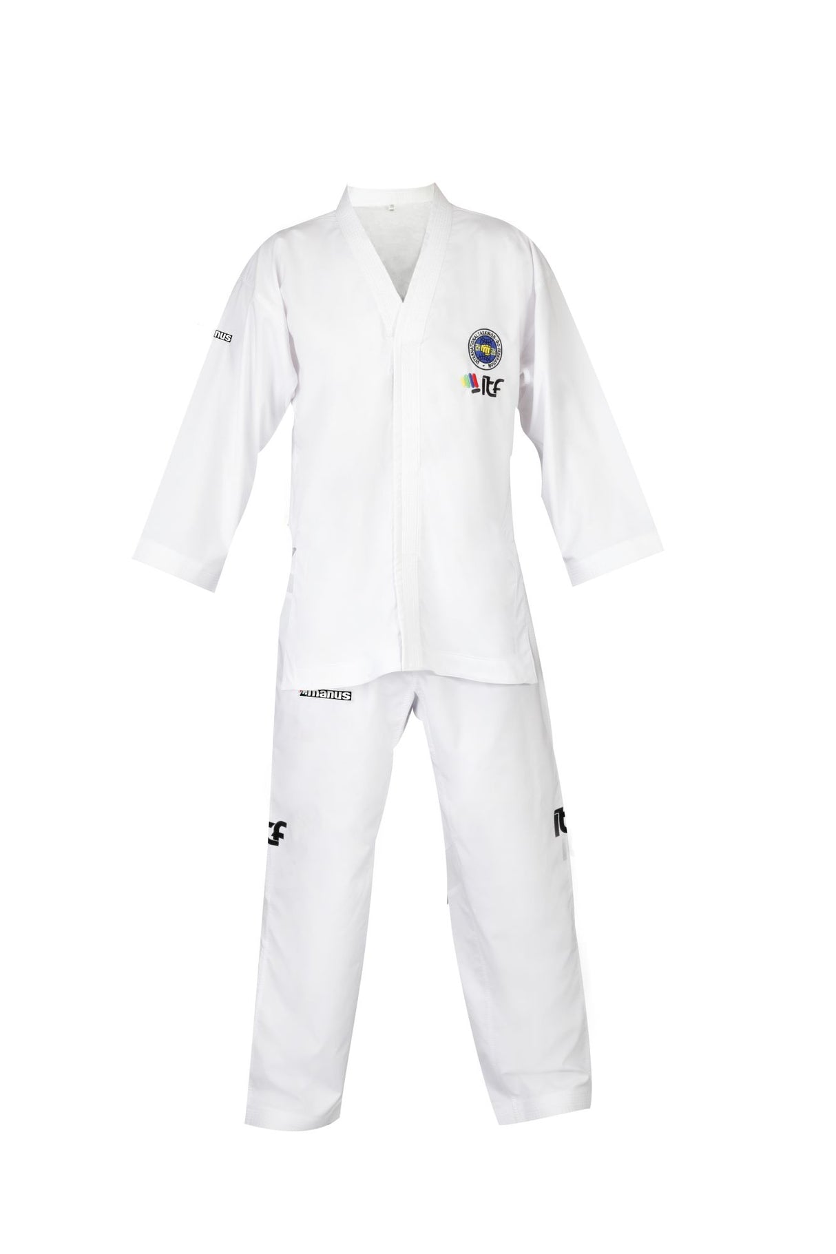Manus TaekwonDo Dobok “Student” (ITF approved) White 200 cm at Bytomic Trade and Wholesale