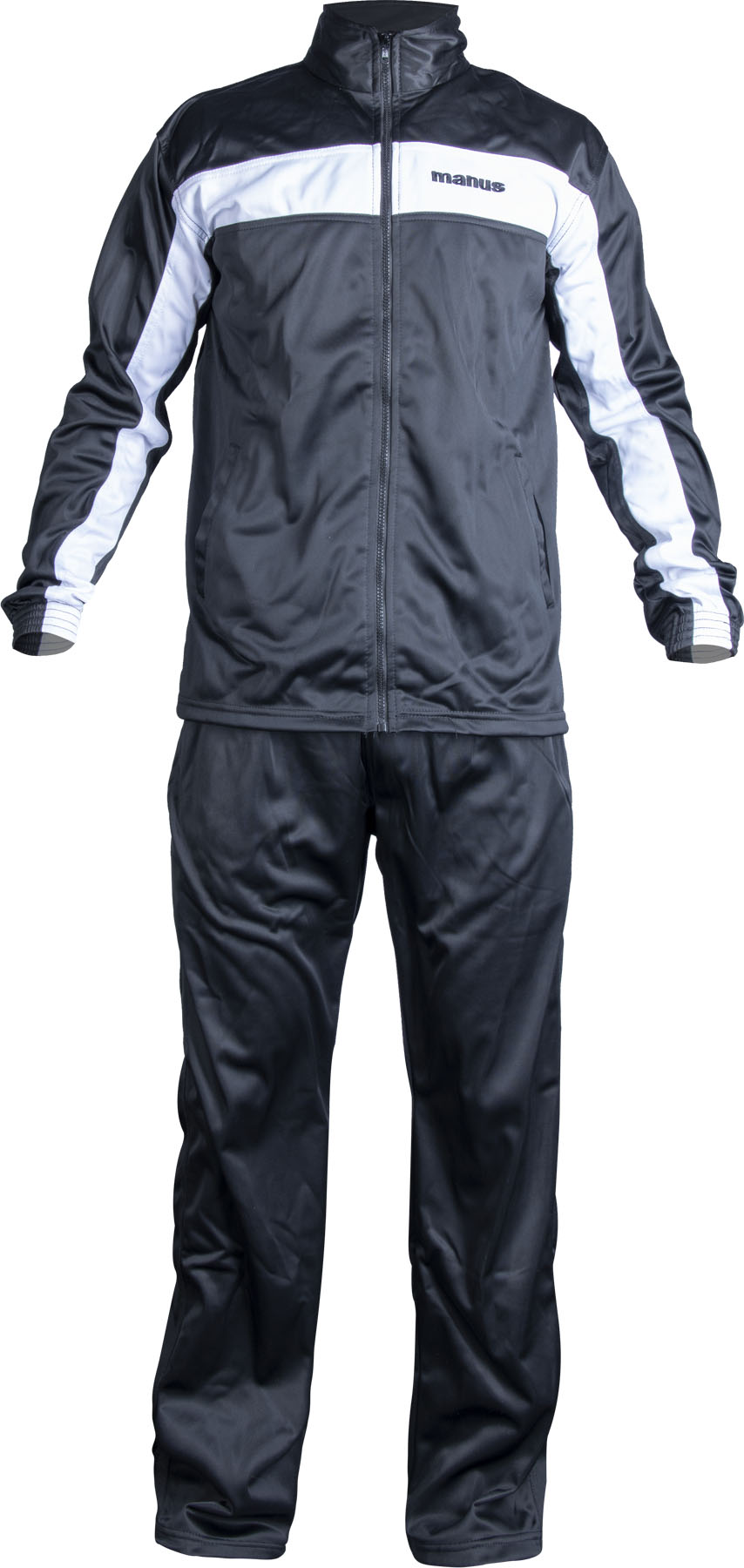 Manus Tracksuit = blackwhite Black - White 140 cm XXS at Bytomic Trade and Wholesale
