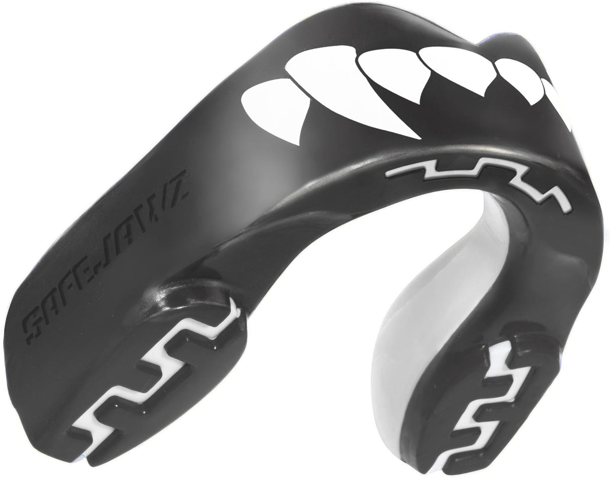 SAFEJAWZ Mouth guard “Extro Fangz” junior Black at Bytomic Trade and Wholesale