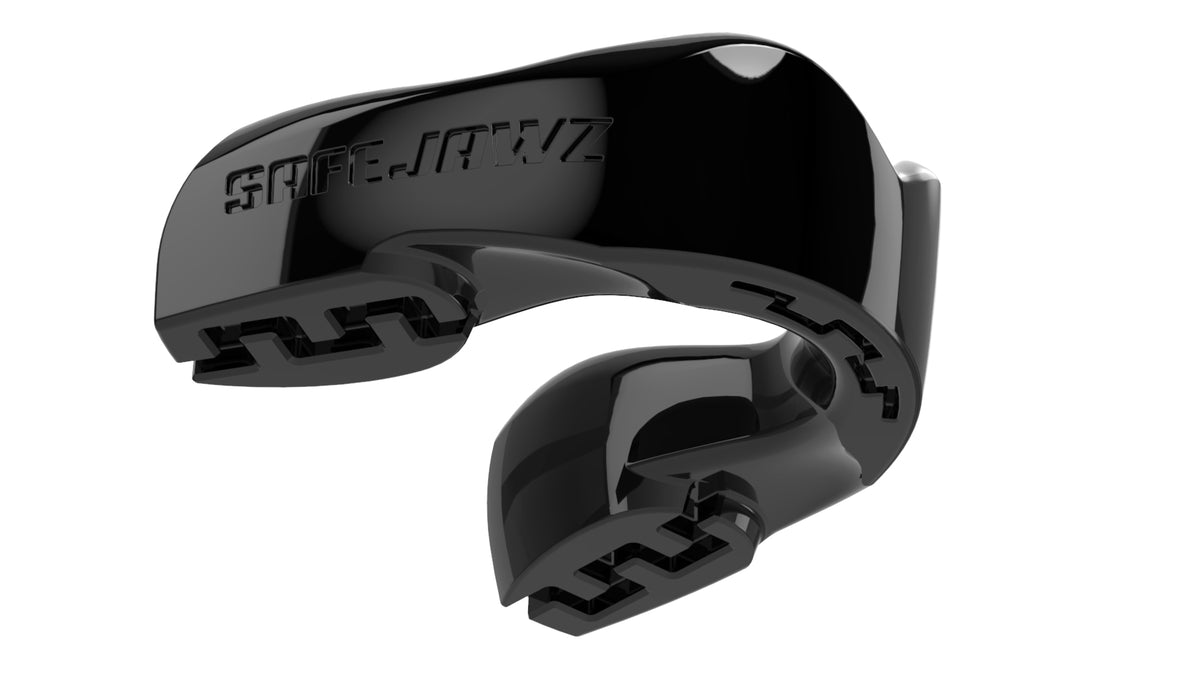SAFEJAWZ Mouth guard “Intro” junior Black at Bytomic Trade and Wholesale