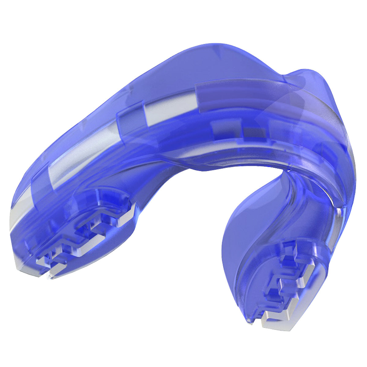 SAFEJAWZ Mouth guard “Ortho IceBlue” transparent Blue at Bytomic Trade and Wholesale