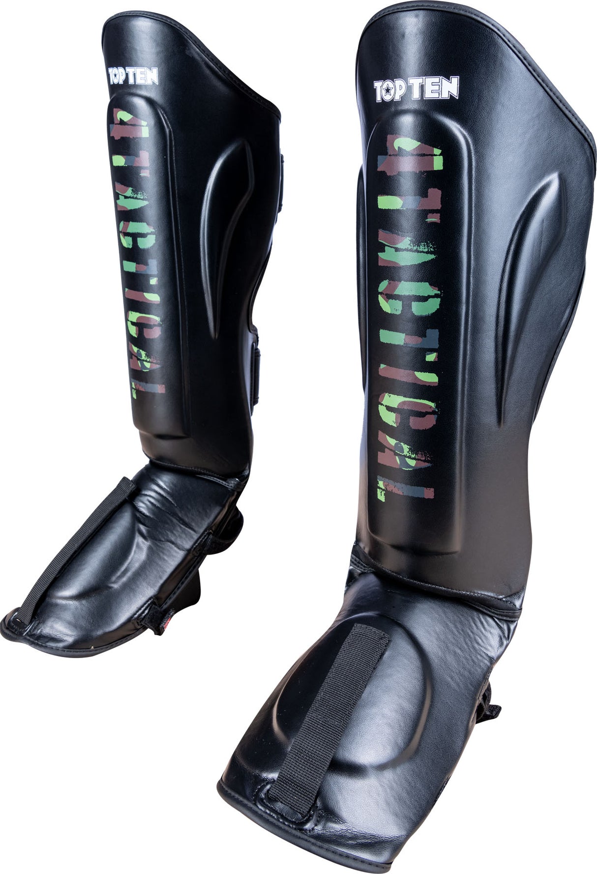 TOP TEN Shin and Instep Guard “4Tactical” blackgreen at Bytomic Trade and Wholesale