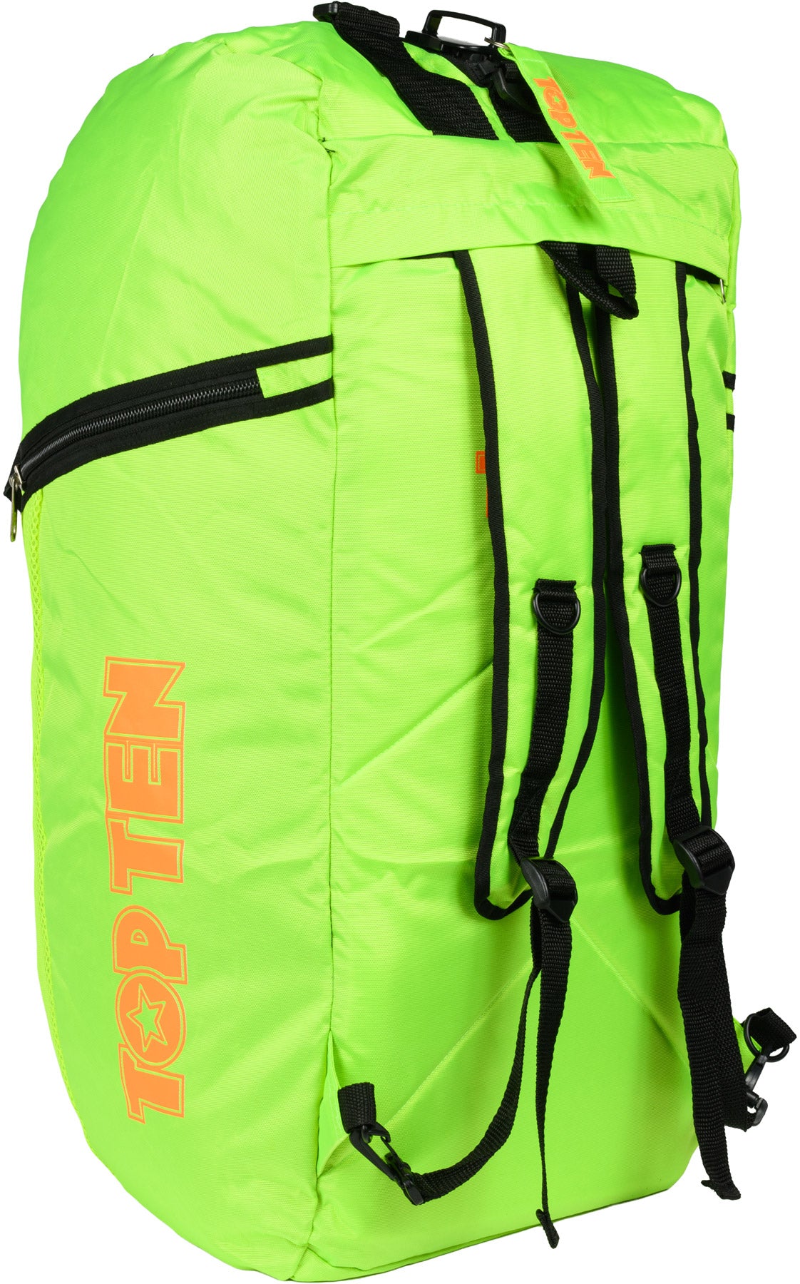 TOP TEN BackpackSportsbag combination “Black” blackblack approx. 55cm x 29cm x 27cm at Bytomic Trade and Wholesale