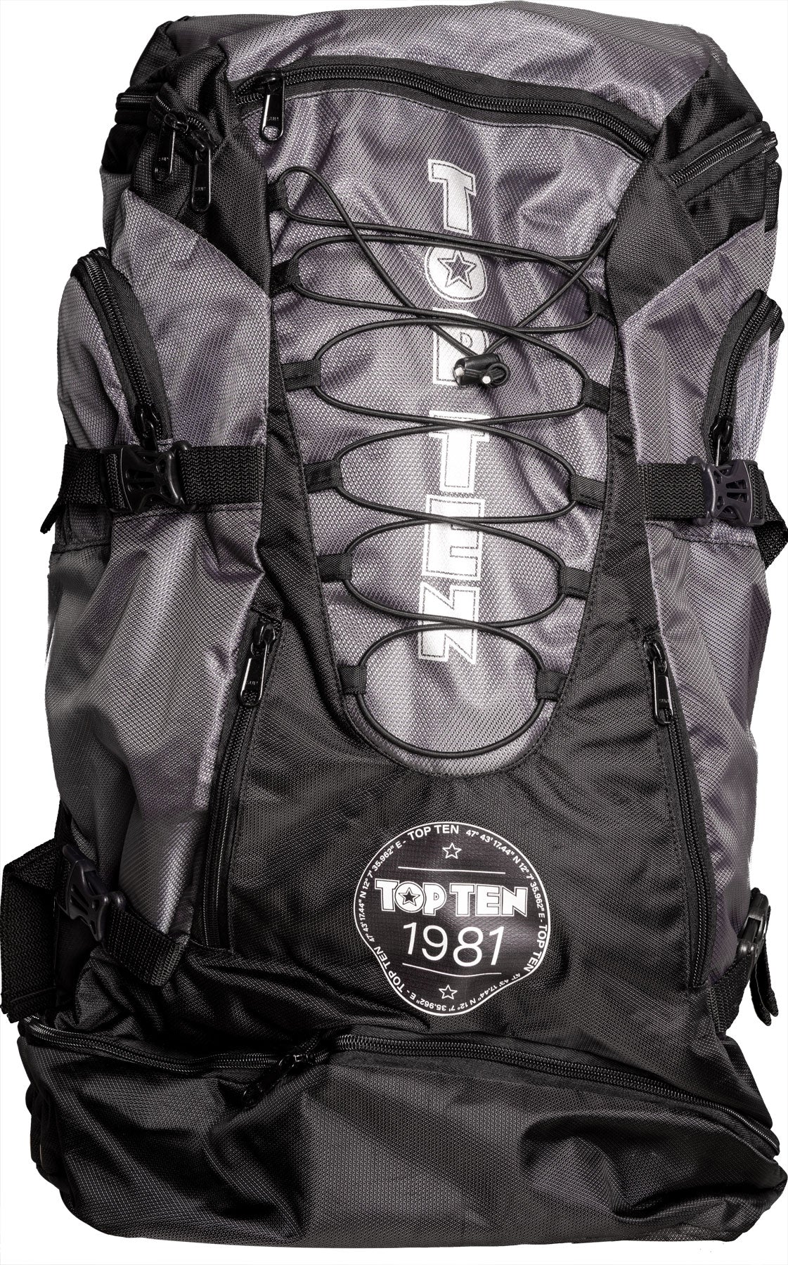 TOP TEN Backpack “Giant” blackblack Black - Black at Bytomic Trade and Wholesale