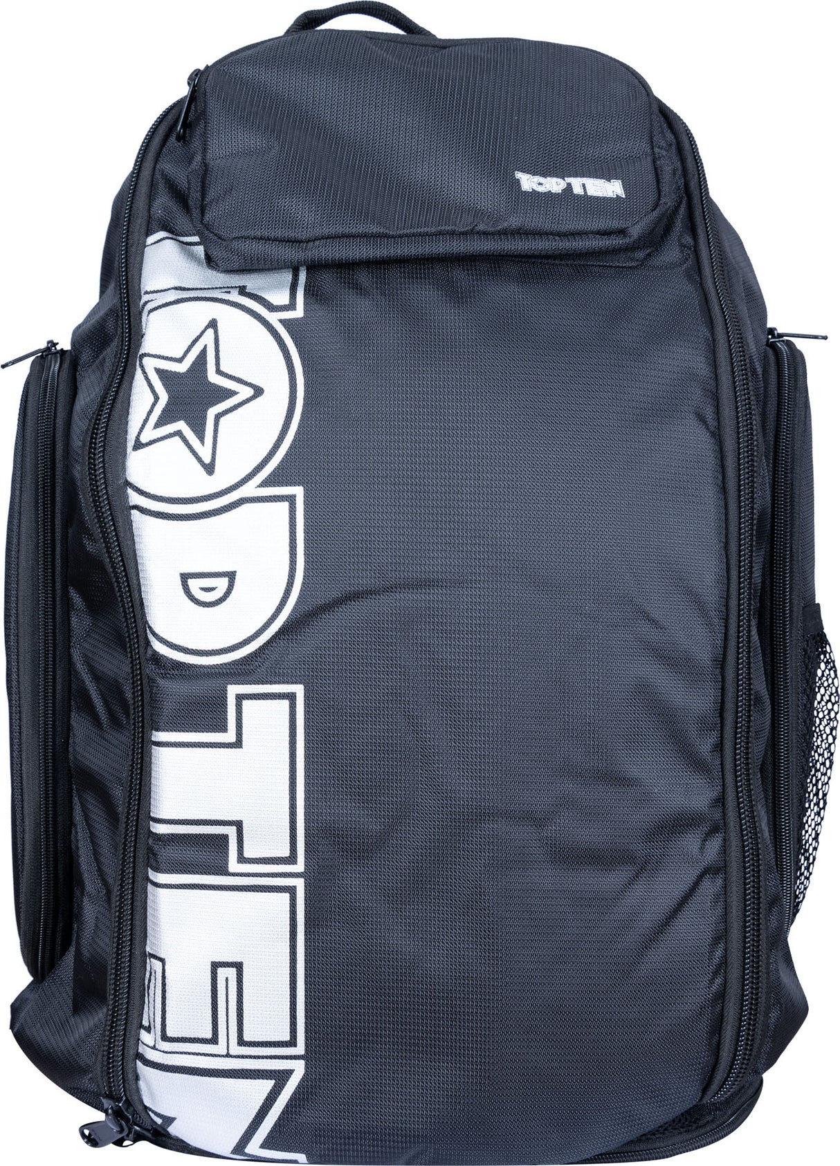 TOP TEN Backpack “Peak” blackblack Black - White at Bytomic Trade and Wholesale