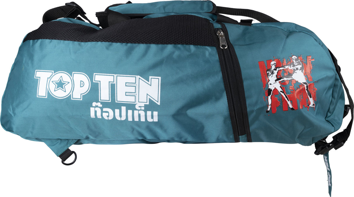 TOP TEN BackpackSportsbagDufflebag combination “Aisun” approx. 67 cm x 36 cm x 33 cm Green at Bytomic Trade and Wholesale