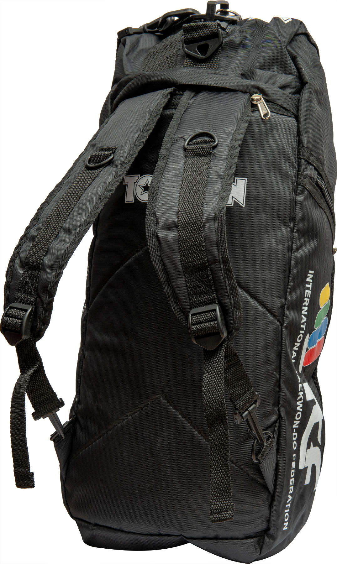 TOP TEN BackpackSportsbagDufflebag combination “ITF Nero” 55 cm x 29 cm x 27 cm at Bytomic Trade and Wholesale