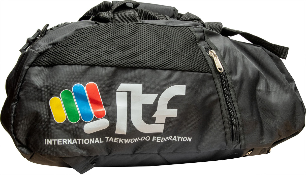 TOP TEN BackpackSportsbagDufflebag combination “ITF Nero” 55 cm x 29 cm x 27 cm Black at Bytomic Trade and Wholesale