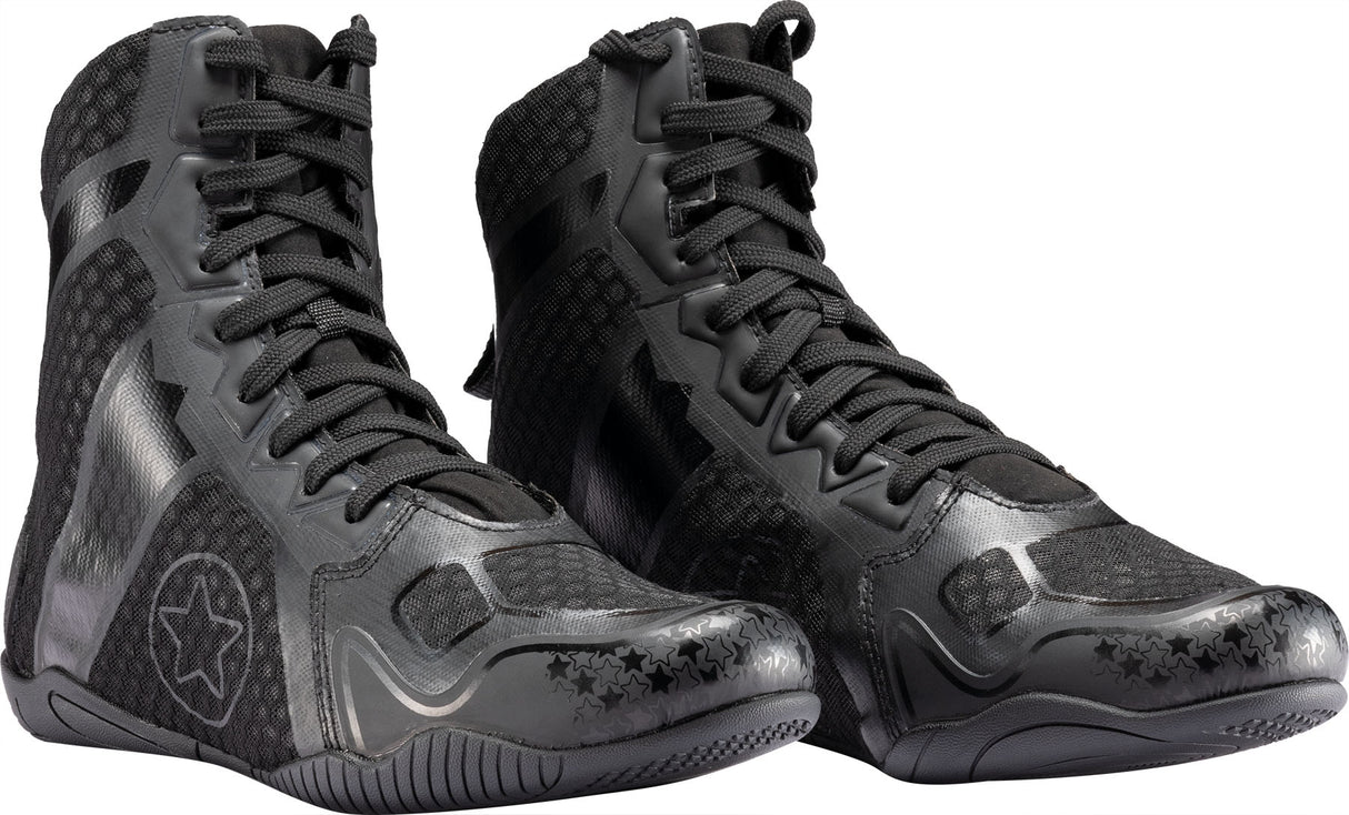 TOP TEN Boxing boots “Speedmaster” blackblack 45 Black - Black at Bytomic Trade and Wholesale