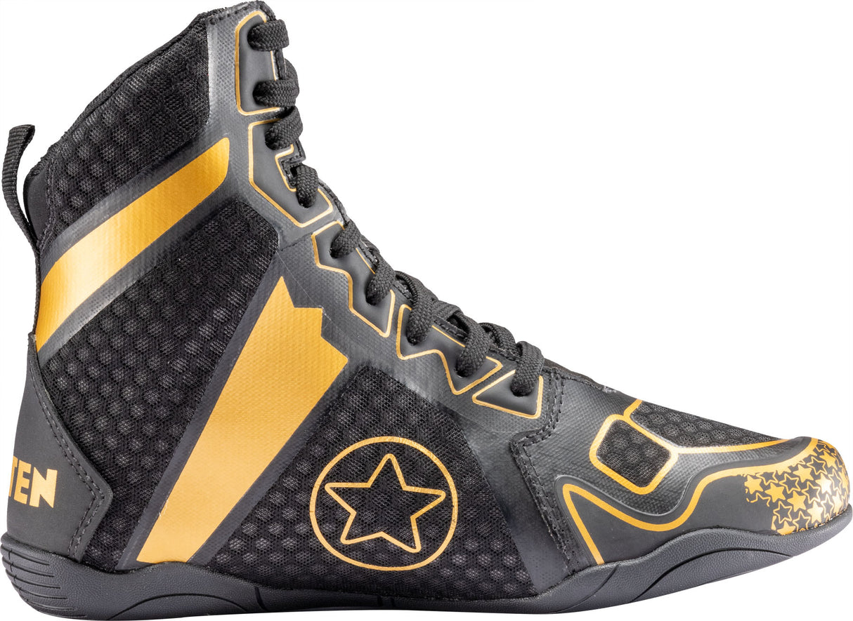 TOP TEN Boxing boots “Speedmaster” blackblack 45 at Bytomic Trade and Wholesale