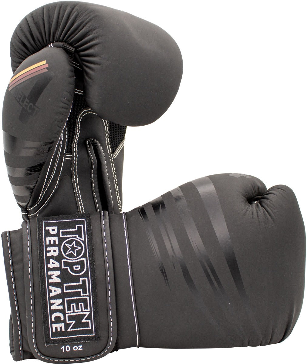 TOP TEN Boxing gloves “4select” 10 oz Black - Black at Bytomic Trade and Wholesale