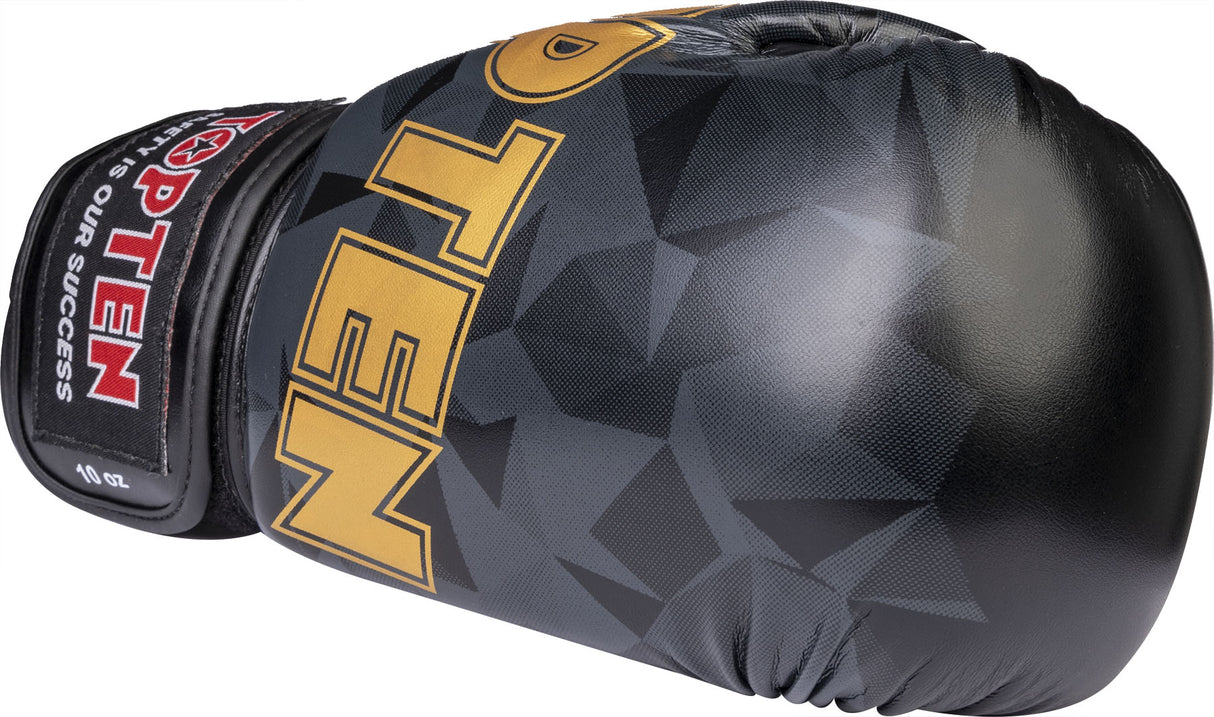 TOP TEN Boxing Gloves “PRISM” KidsCut blackgold 8 oz at Bytomic Trade and Wholesale