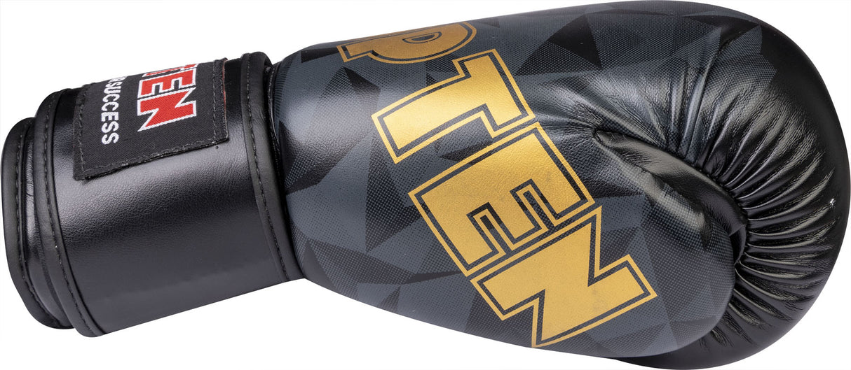 TOP TEN Boxing Gloves “PRISM” KidsCut blackgold 8 oz at Bytomic Trade and Wholesale