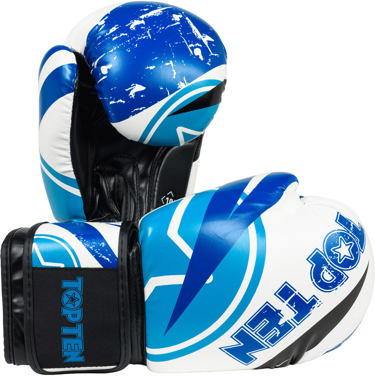 TOP TEN boxing gloves “Urban Arts” bluewhite 12 oz Blue - White at Bytomic Trade and Wholesale