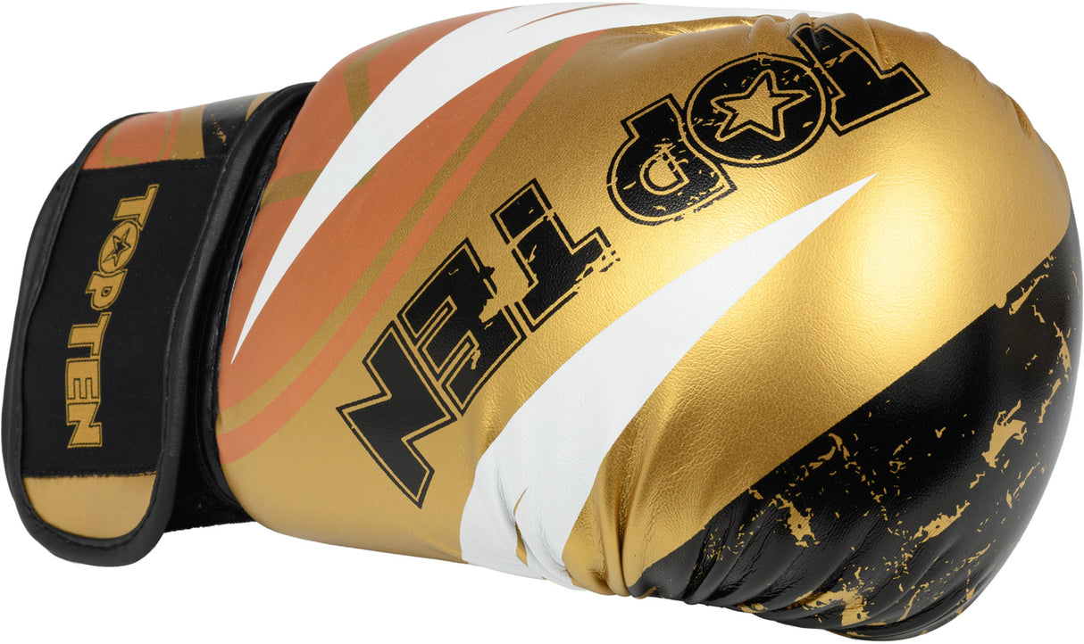 TOP TEN boxing gloves “Urban Arts” bluewhite 12 oz at Bytomic Trade and Wholesale