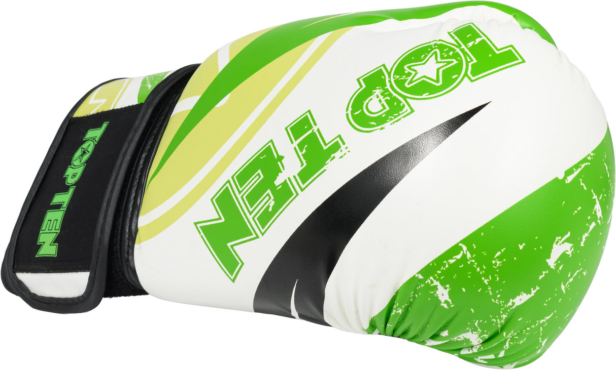 TOP TEN boxing gloves “Urban Arts” bluewhite 12 oz at Bytomic Trade and Wholesale