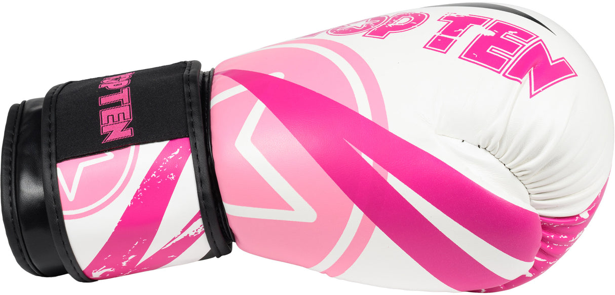 TOP TEN boxing gloves “Urban Arts” bluewhite 12 oz at Bytomic Trade and Wholesale