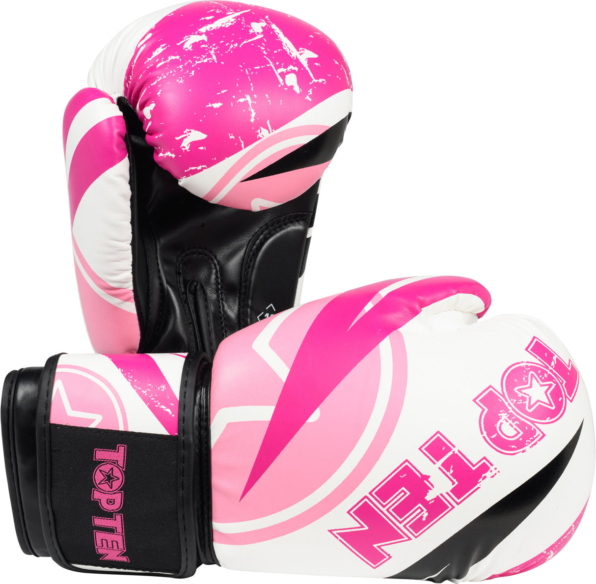 TOP TEN boxing gloves “Urban Arts” bluewhite 12 oz Pink - White at Bytomic Trade and Wholesale