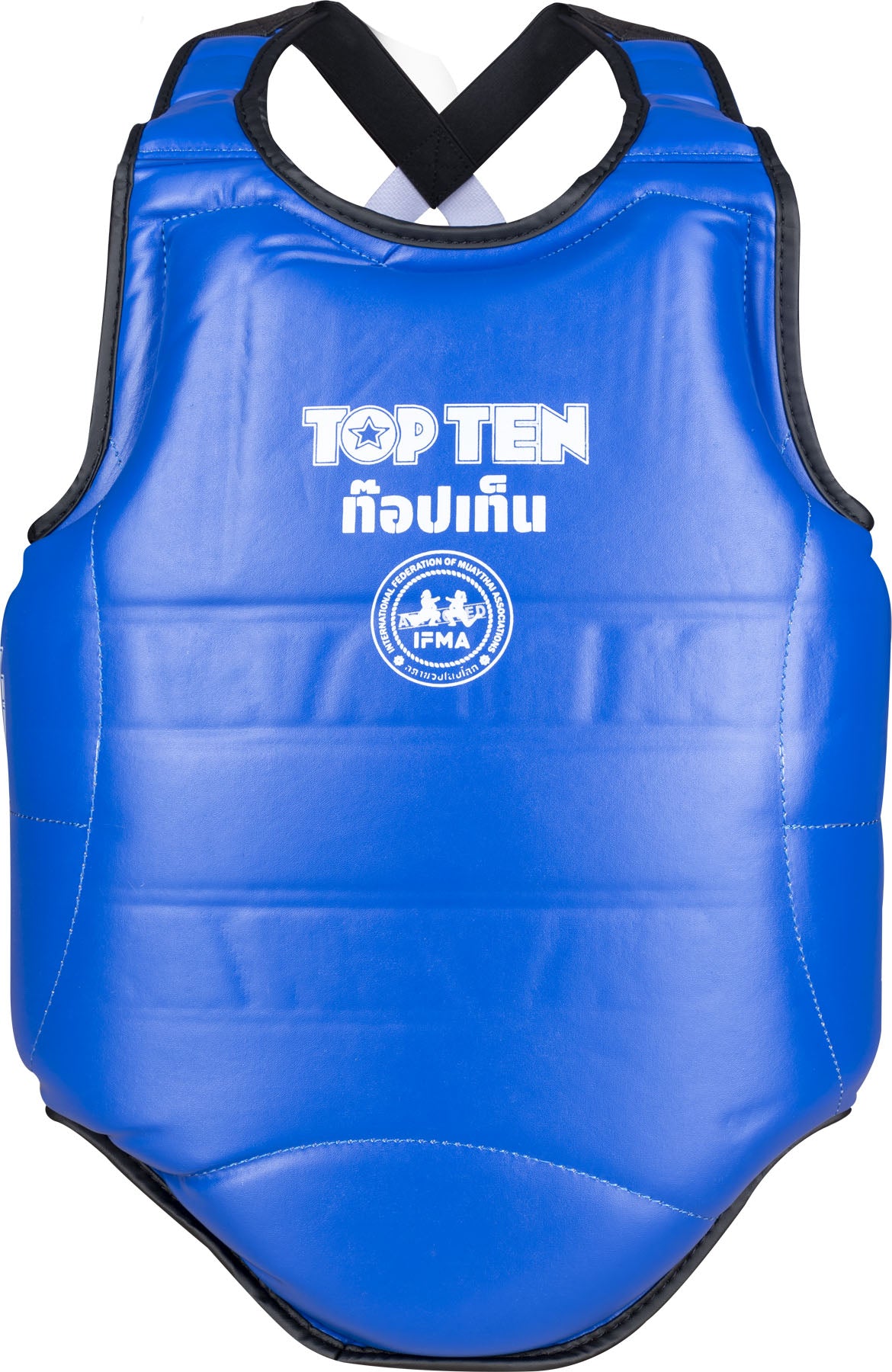 TOP TEN Chest guard “Jot Muay” Blue L at Bytomic Trade and Wholesale