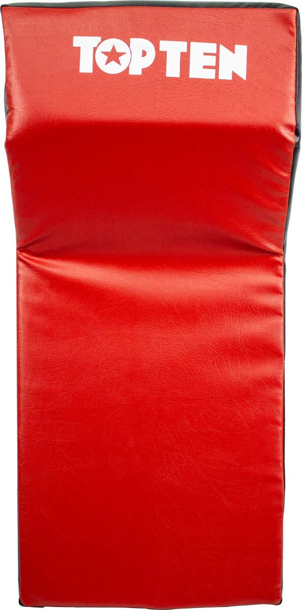 TOP TEN Kicking shield “CORNER” redblack at Bytomic Trade and Wholesale