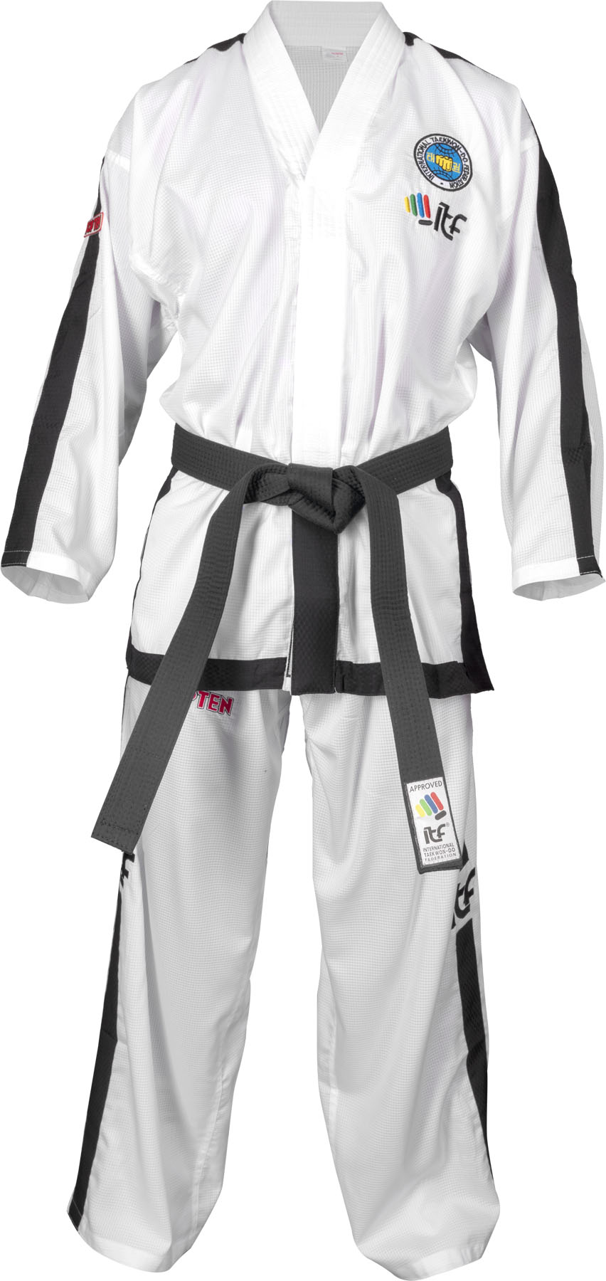 TOP TEN TaekwonDo Instructor Dobok “Diamond” (4th 6th Dan) (ITF approved) at Bytomic Trade and Wholesale