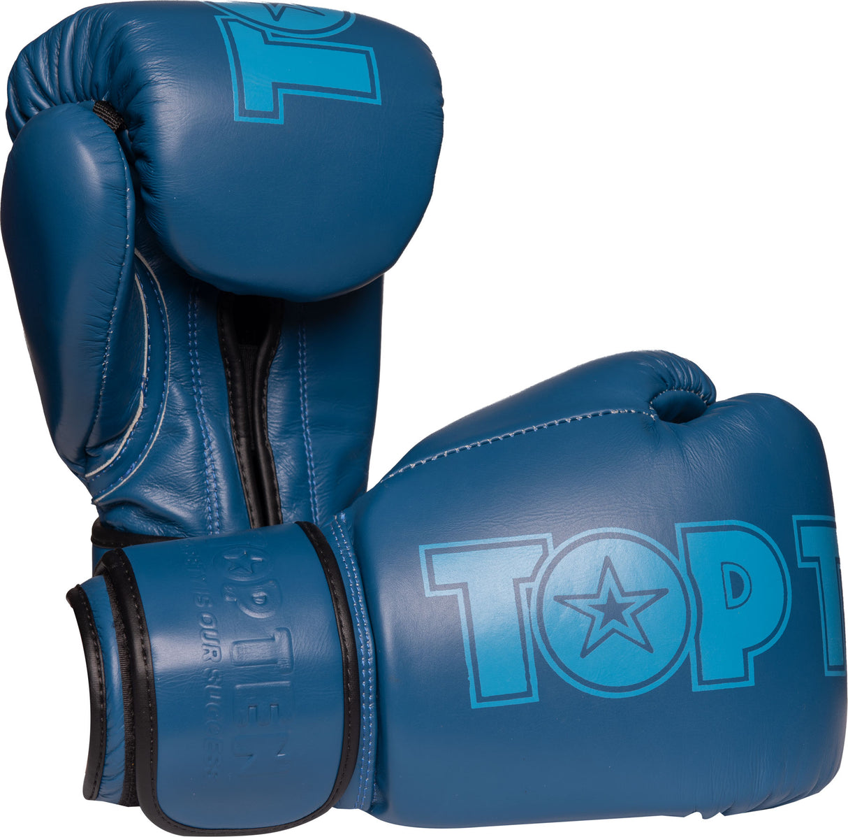 TOP TEN Boxing gloves “Color`n`Color” 10 oz Blue at Bytomic Trade and Wholesale