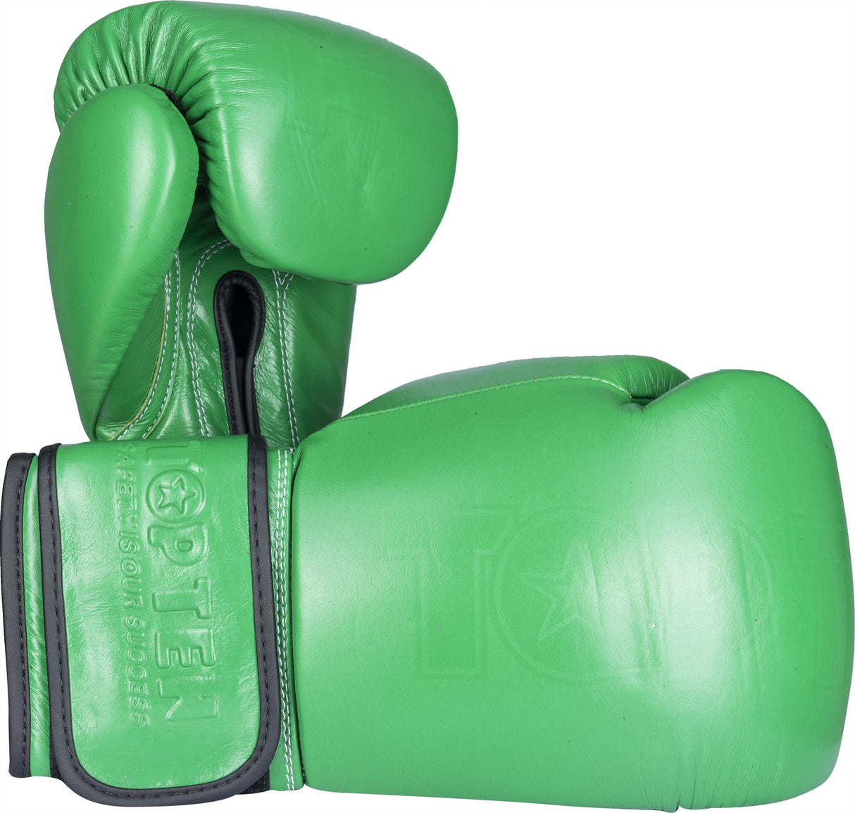 TOP TEN Boxing gloves “Color`n`Color” 10 oz Green at Bytomic Trade and Wholesale