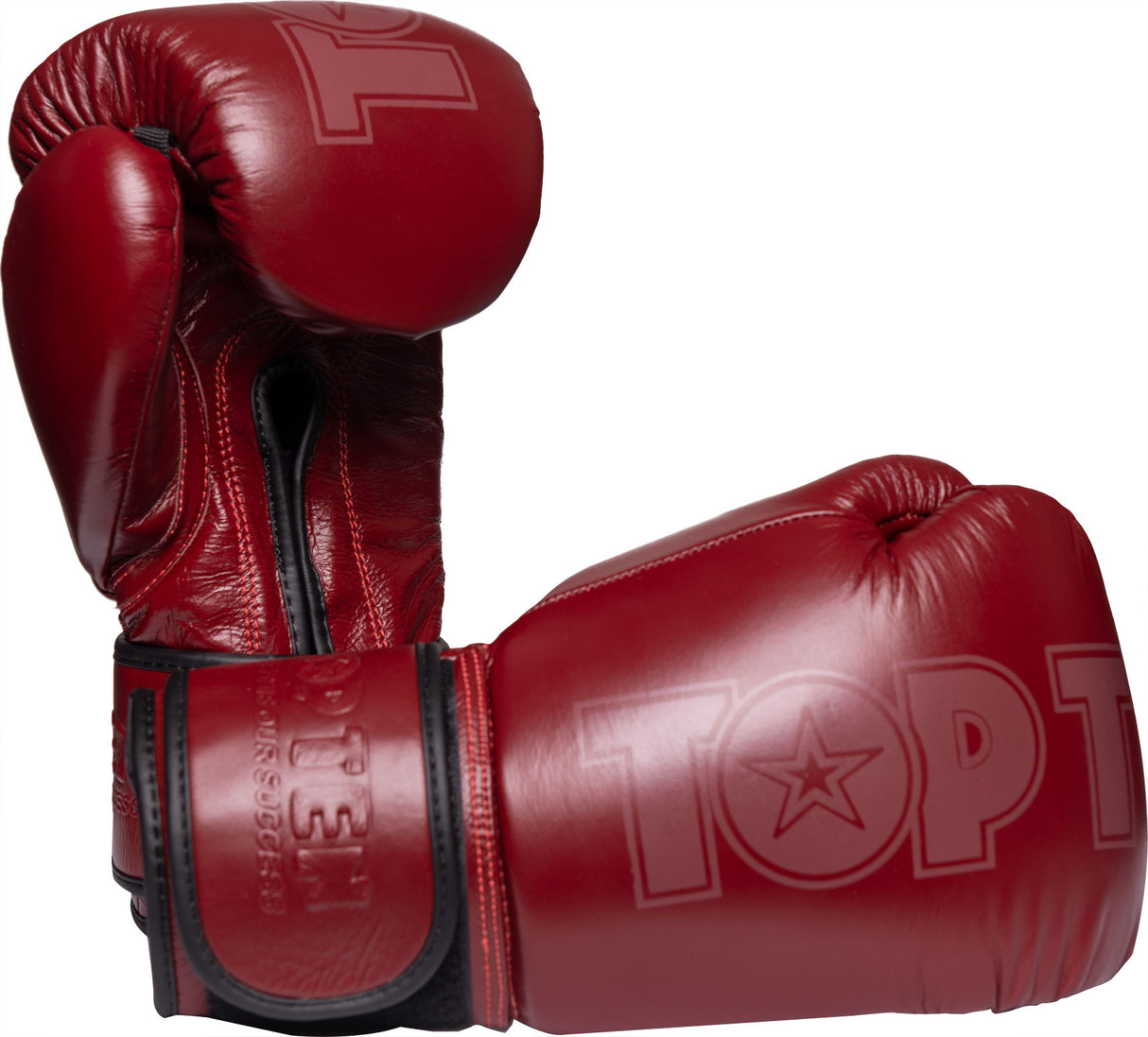 TOP TEN Boxing gloves “Color`n`Color” 10 oz Red at Bytomic Trade and Wholesale