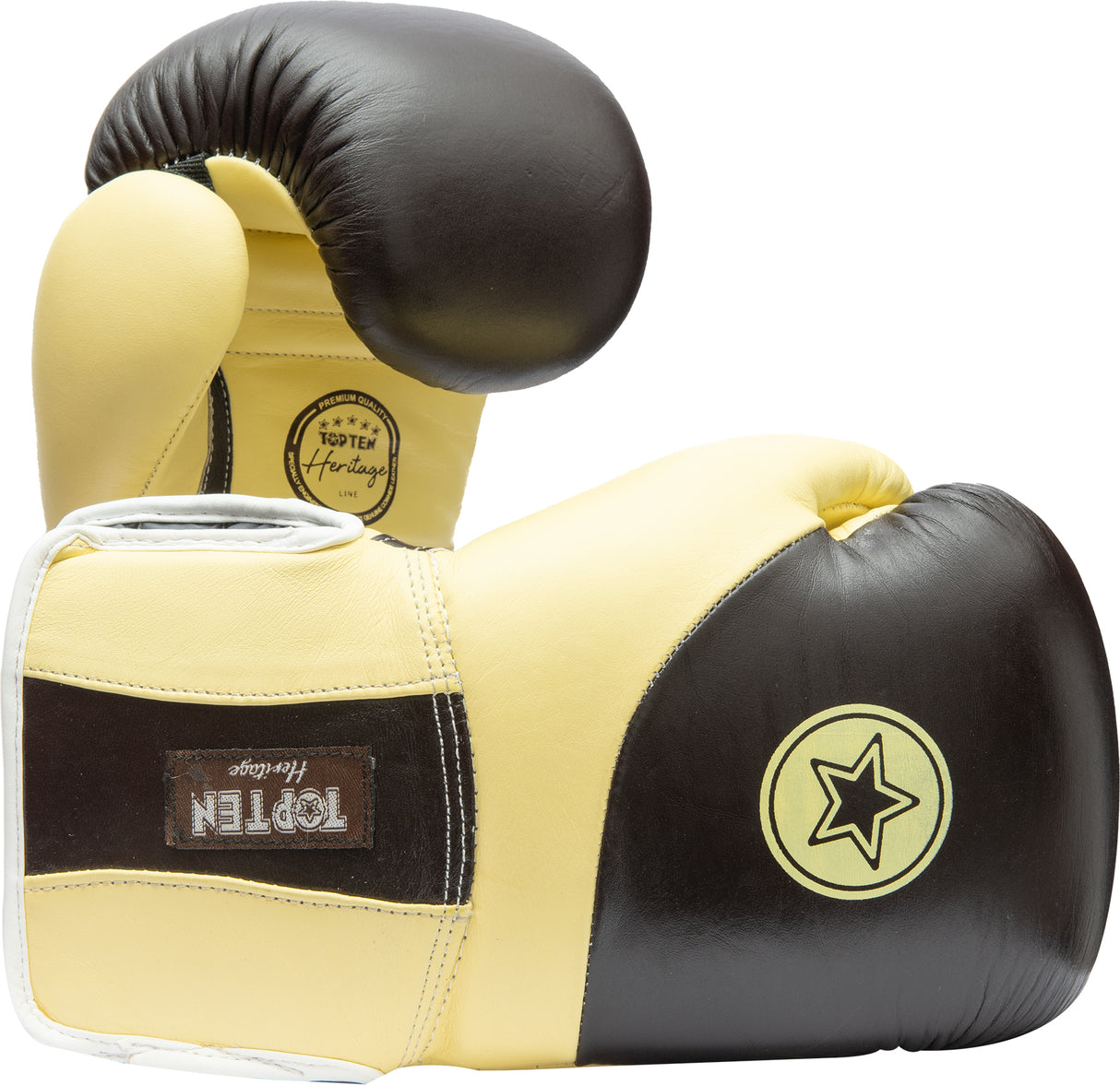 TOP TEN Coach sparring gloves “Heritage” Vintagebrown at Bytomic Trade and Wholesale