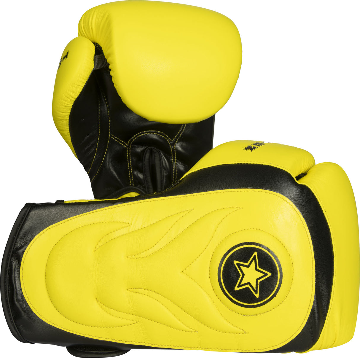 TOP TEN Sparring gloves “Hero” 14 oz Yellow at Bytomic Trade and Wholesale