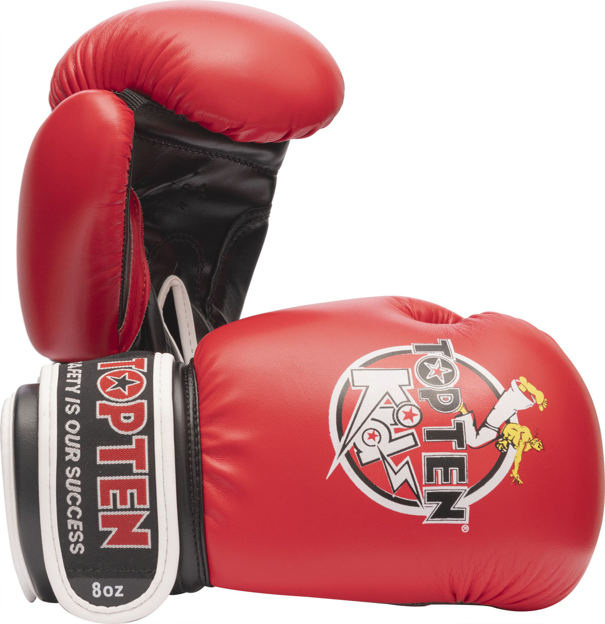 TOP TEN Boxing Gloves “TOP TEN KIDS” Red at Bytomic Trade and Wholesale