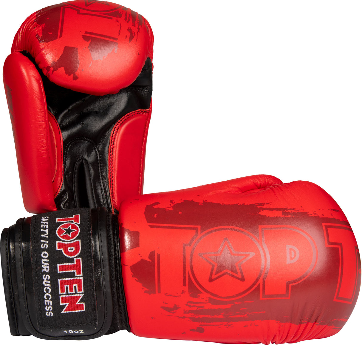 TOP TEN Boxing gloves “Power Ink” 10 oz SlimCut Red at Bytomic Trade and Wholesale