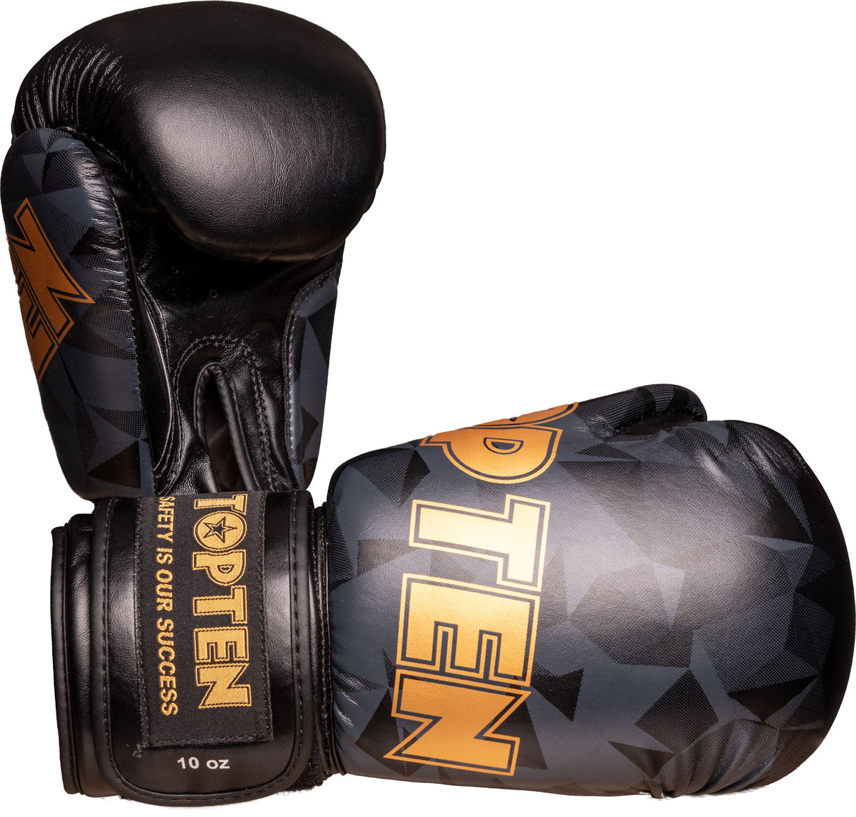 TOP TEN Boxing Gloves “PRISM” KidsCut blackgold 8 oz at Bytomic Trade and Wholesale