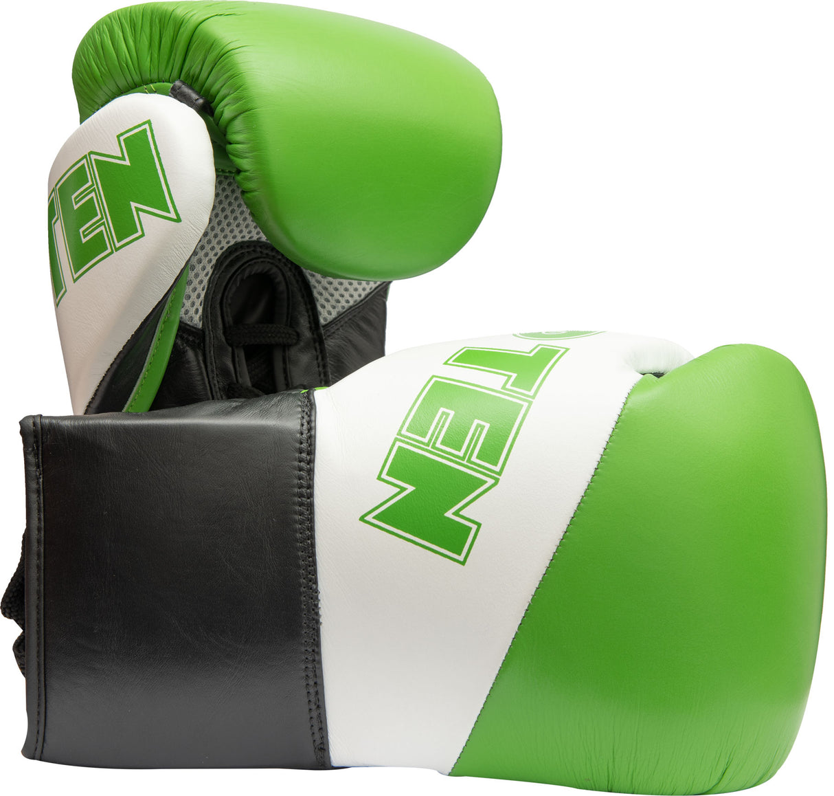 TOP TEN Boxing gloves “Pro X” greenwhite 12 oz Green - White at Bytomic Trade and Wholesale