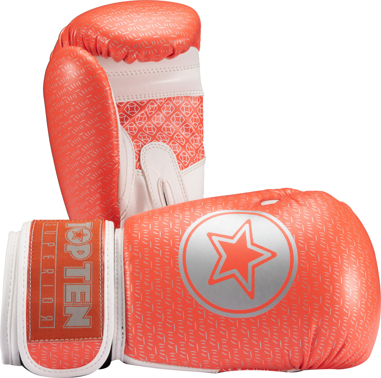 TOP TEN Boxing gloves “Superior” 10 oz SlimCut Orange at Bytomic Trade and Wholesale